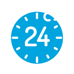 We are open 24 hours a day 7 days a week - call us now for help!