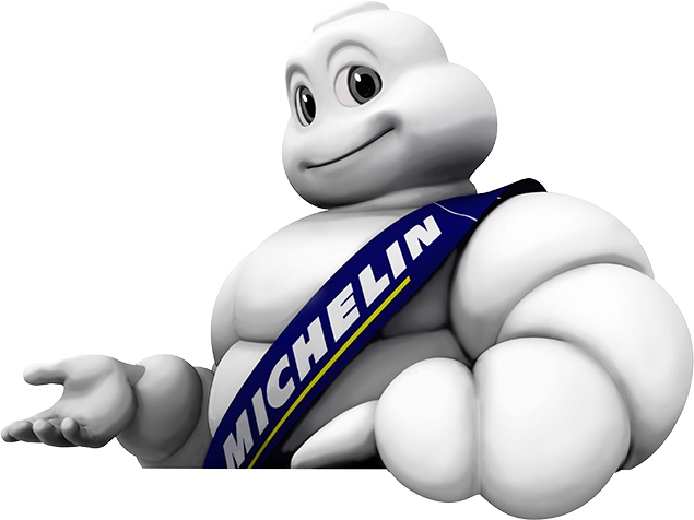 The Michelin Man tyre mascot